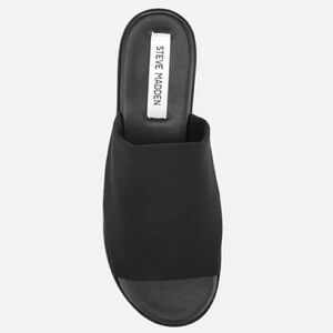 Steve Madden Slinky 30 Black 90s Y2K slip on platform sandals